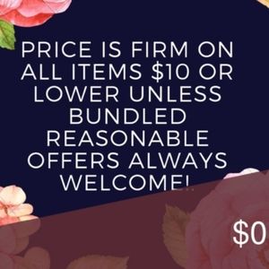 $10 or less firm